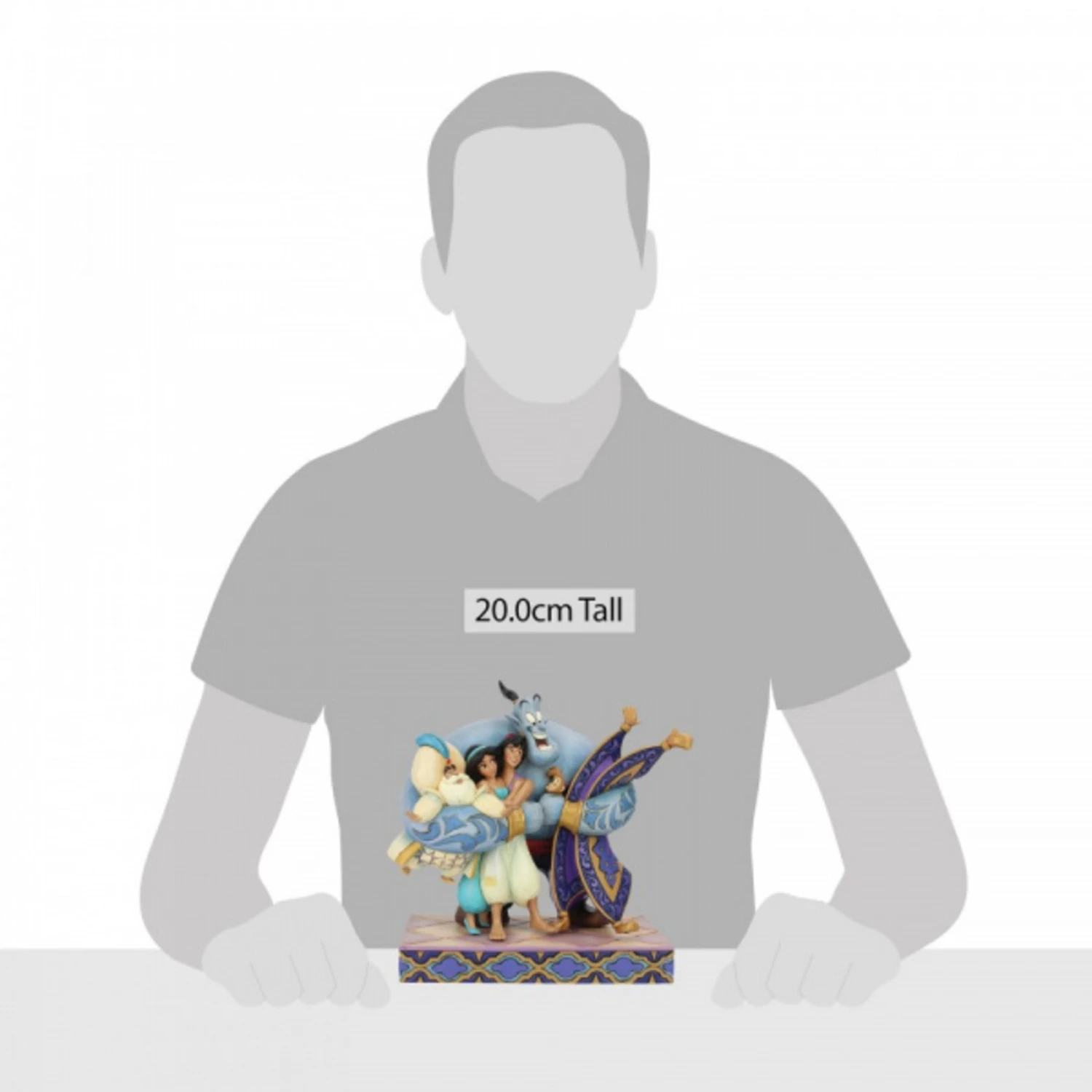 Disney - Group Hug (Aladdin Figurine) 4 Disney - Group Hug (Aladdin Figurine) - Image 2