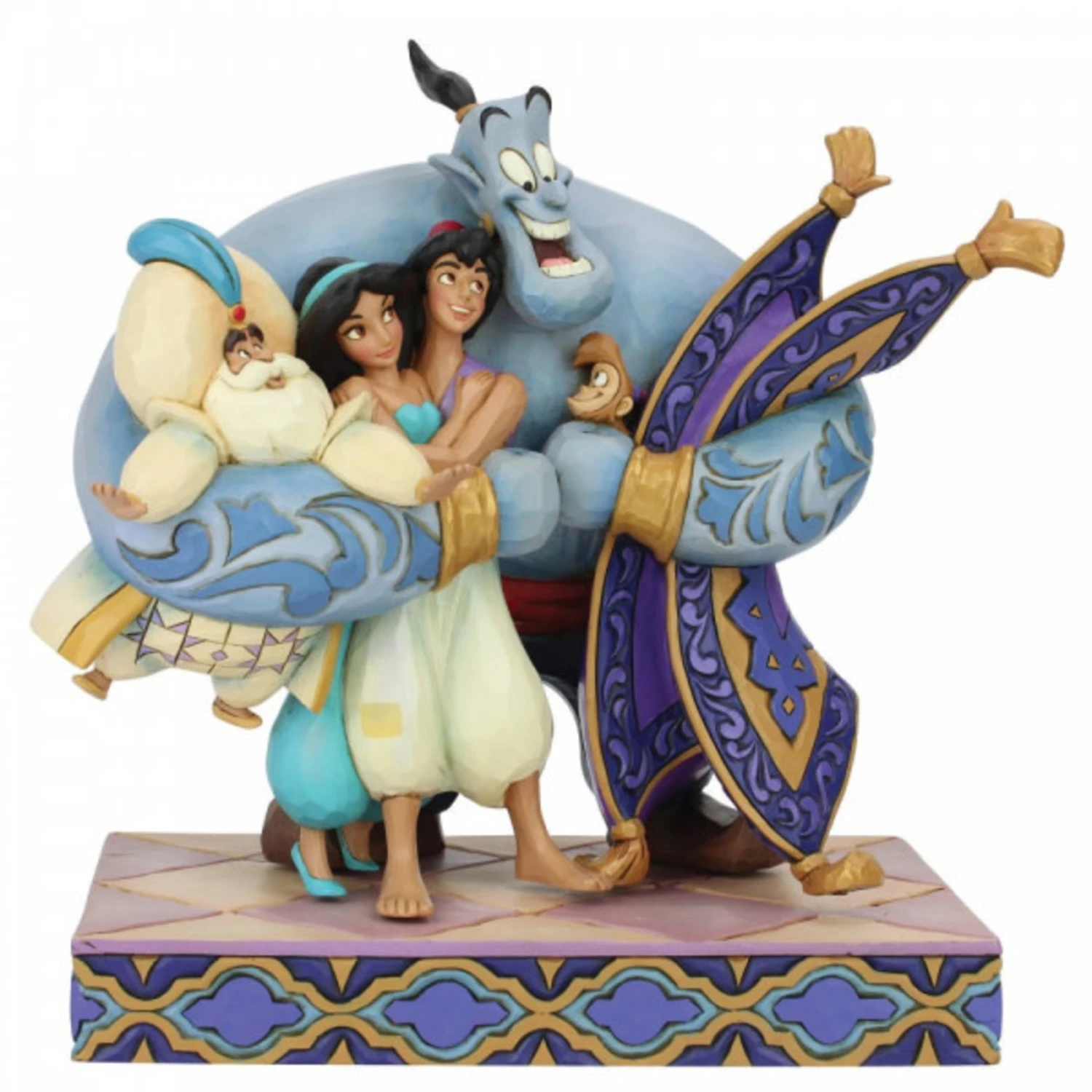 Disney - Group Hug (Aladdin Figurine) 3 Disney - Group Hug (Aladdin Figurine)