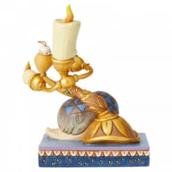 Lumiere And Feather Duster - Romance By Candlelight -Best Children Toys disney traditions disney lumiere and feather duste 3