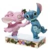 Disney - Stitch & Angel With Mistletoe Figurine -Best Children Toys disney traditions disney stitch angel with mistlet