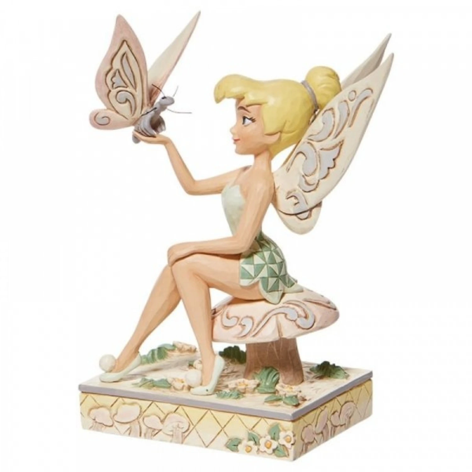 Disney - Passionate Pixie White Woodland Tinkerbell Figurine 6 Disney - Passionate Pixie White Woodland Tinkerbell Figurine - Image 4