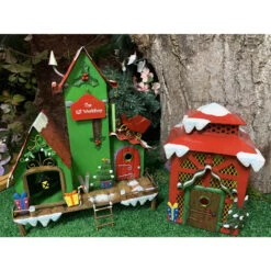 Elf Wonderland - Christmas Lantern House -Best Children Toys elf wonderland christmas lantern elf house 2