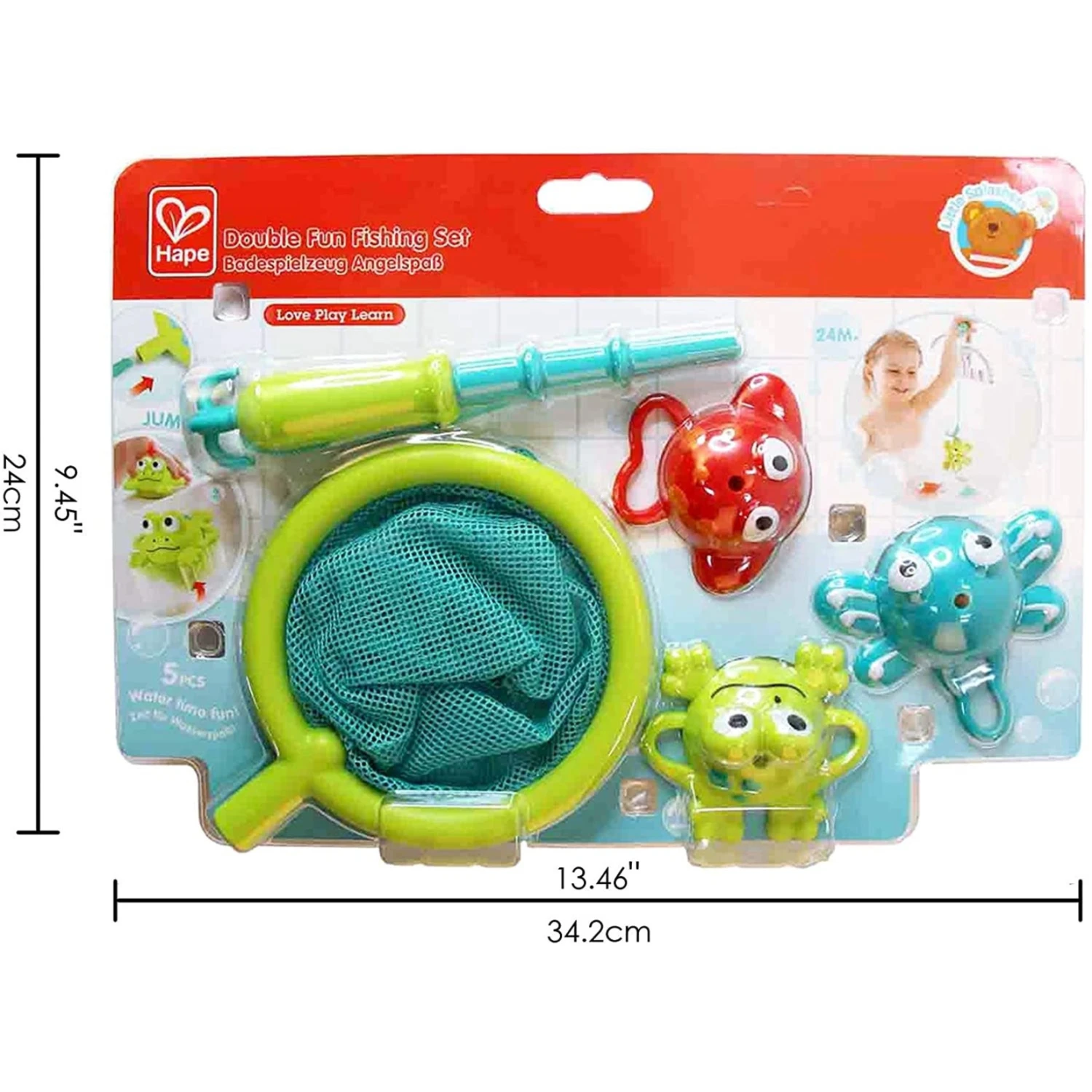 Hape Double Fun Fishing Set 2 Hape Double Fun Fishing Set