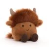 Jellycat - Amuseabean Highland Cow -Best Children Toys jellycat amuseabean jellycat amuseabean highland c