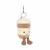 Jellycat - Amuseable Coffee-To-Go Bag Charm -Best Children Toys jellycat amuseable jellycat amuseable coffee to go