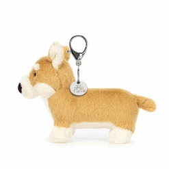 Jellycat - Betty Corgi Bag Charm -Best Children Toys jellycat bag charms jellycat betty corgi bag charm 2