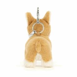 Jellycat - Betty Corgi Bag Charm -Best Children Toys jellycat bag charms jellycat betty corgi bag charm 3