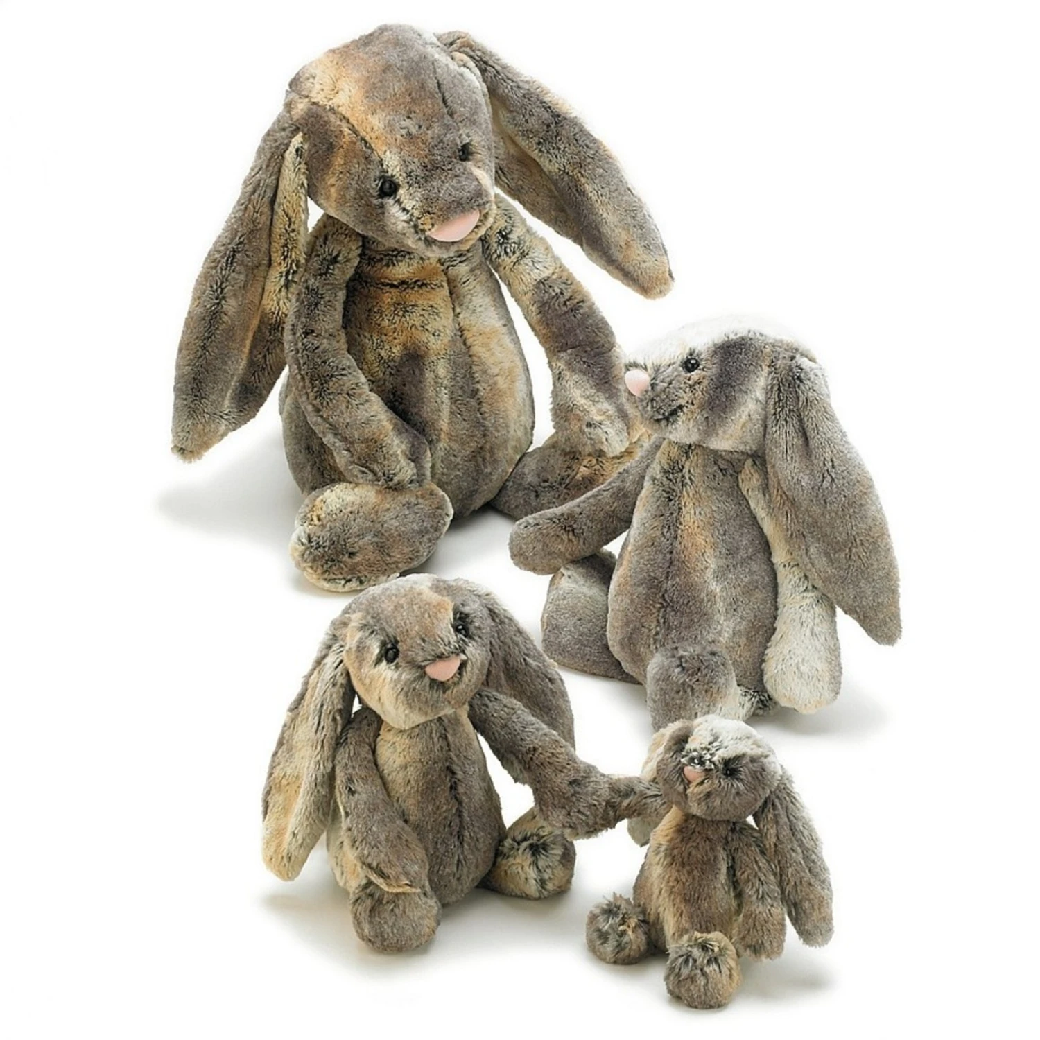 Jellycat- Bashful Cottontail Bunny Medium 6 Jellycat- Bashful Cottontail Bunny Medium - Image 4
