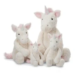 Jellycat - Bashful Unicorn - Small -Best Children Toys jellycat bashful jellycat bashful unicorn small 3