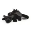 Jellycat - Onyx Dragon - Huge -Best Children Toys jellycat beautifully scrumptious jellycat onyx dra