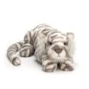Jellycat - Sacha Snow Tiger - Large -Best Children Toys jellycat big bold jellycat sacha snow tiger large