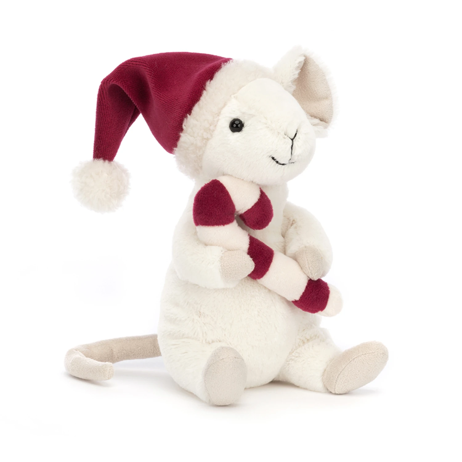 Jellycat - Merry Mouse Candy Cane 3 Jellycat - Merry Mouse Candy Cane