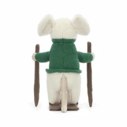 Jellycat - Merry Mouse Skiing -Best Children Toys jellycat festive jellycat merry mouse skiing 2