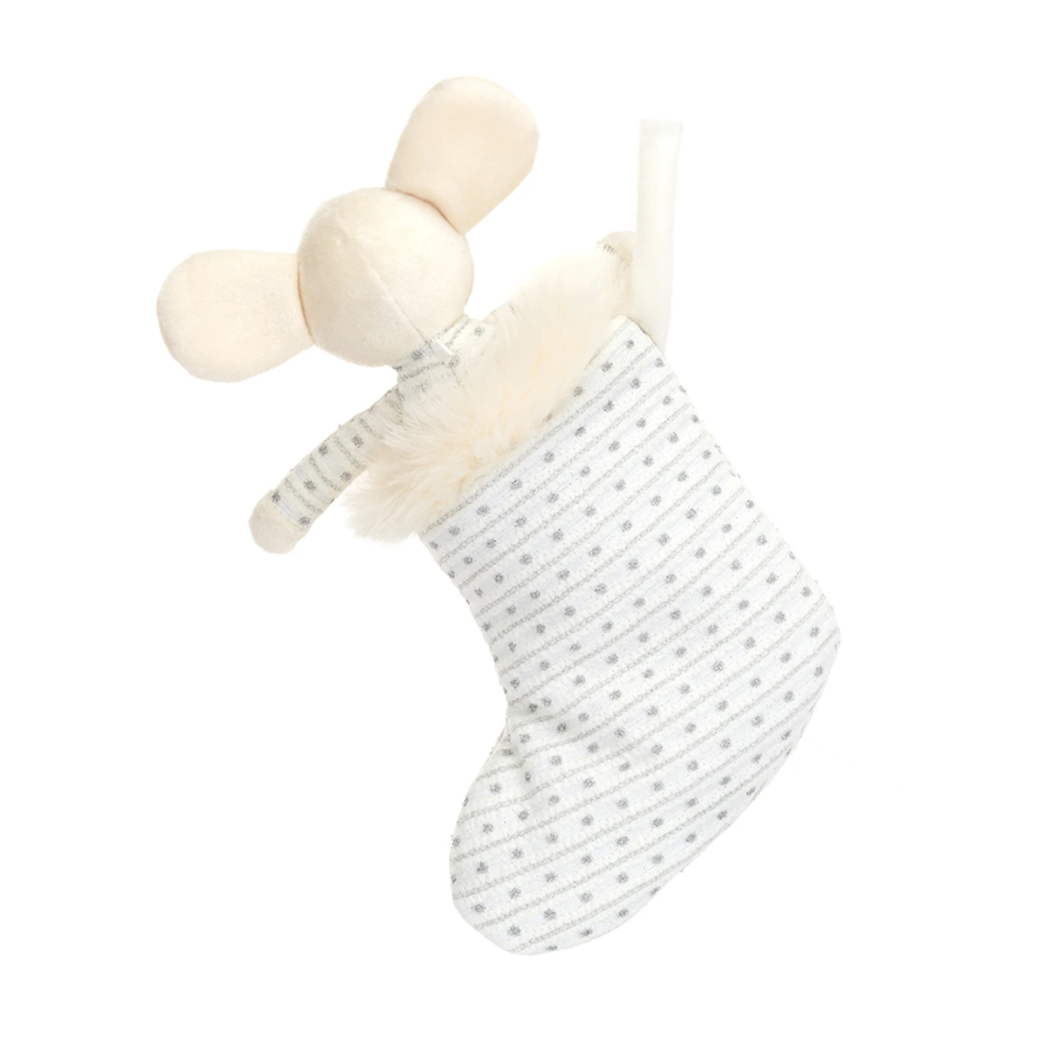 Jellycat - Shimmer Stocking Mouse 6 Jellycat - Shimmer Stocking Mouse - Image 4