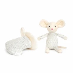Jellycat - Shimmer Stocking Mouse 11 Jellycat - Shimmer Stocking Mouse -Best Children Toys jellycat festive jellycat shimmer stocking mouse 4
