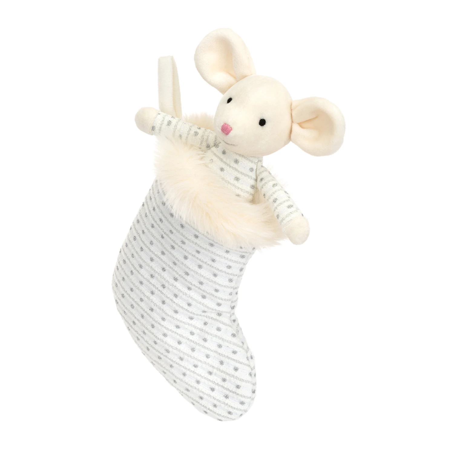 Jellycat - Shimmer Stocking Mouse 3 Jellycat - Shimmer Stocking Mouse