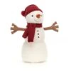 Jellycat - Teddy Snowman Large -Best Children Toys jellycat festive jellycat teddy snowman large