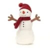 Jellycat - Teddy Snowman Medium -Best Children Toys jellycat festive jellycat teddy snowman medium