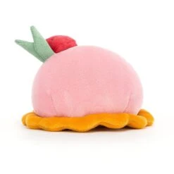 Jellycat - Pretty Patisserie Dome Framboise 9 Jellycat - Pretty Patisserie Dome Framboise -Best Children Toys jellycat fresh foodie jellycat pretty patisserie d 3