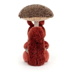 Jellycat - Fungi Forager Squirrel -Best Children Toys jellycat little legs jellycat fungi forager squirr 2