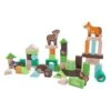 Woodland 50pcs Wooden Building Blocks -Best Children Toys jumini woodland 50pcs wooden building blocks