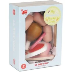 Le Toy Van Wooden Crate Of Meat - Honeybee Market