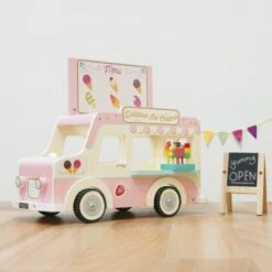 Le Toy Van Wooden Dolly Ice Crean Van -Best Children Toys le toy van wooden dolly ice crean van 5