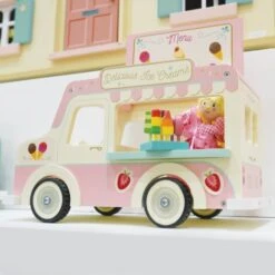 Le Toy Van Wooden Dolly Ice Crean Van -Best Children Toys le toy van wooden dolly ice crean van 6