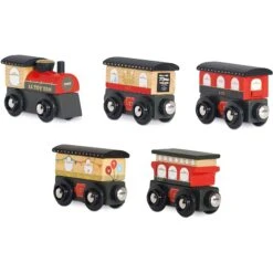 Le Toy Van Wooden Royal Express Train (Red) 11 Le Toy Van Wooden Royal Express Train (Red) -Best Children Toys le toy van wooden royal express train red 2