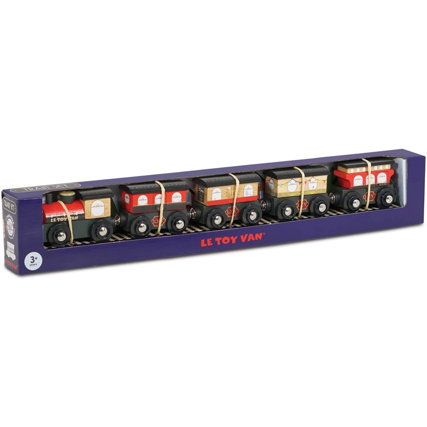 Le Toy Van Wooden Royal Express Train (Red) 8 Le Toy Van Wooden Royal Express Train (Red) - Image 6