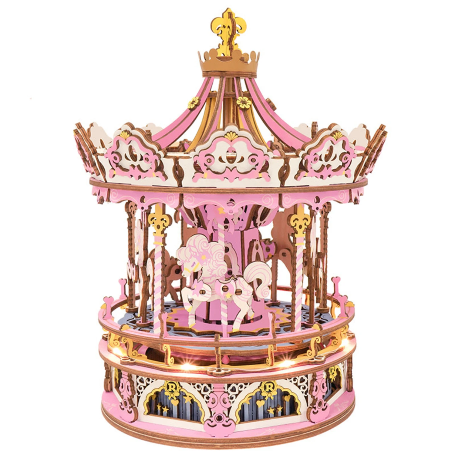 ROKR Romantic Carousel Dream DIY Model Kit 3 ROKR Romantic Carousel Dream DIY Model Kit