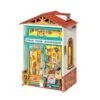 Rolife Free Time Bookshop Mini Town DIY Kit -Best Children Toys rolife rolife free time bookshop mini town diy kit