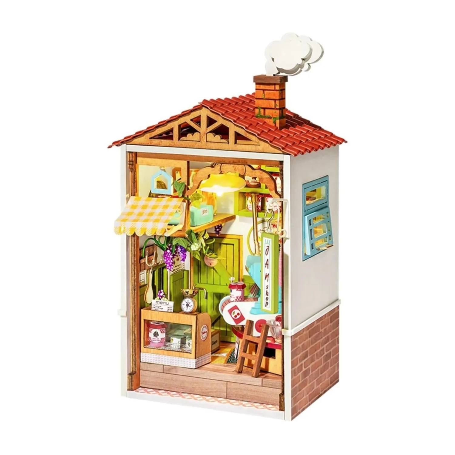 Rolife Sweet Jam Shop Mini Town DIY Kit 3 Rolife Sweet Jam Shop Mini Town DIY Kit