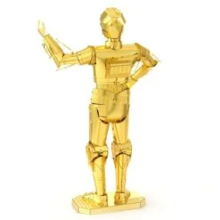 Gold C-3PO - Star Wars - Metal Kit -Best Children Toys star wars gold c 3po star wars metal kit 2